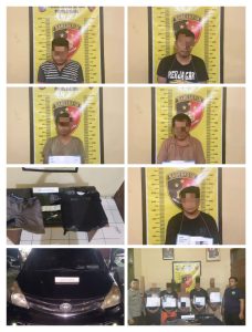 Lima Pelaku Penganiayaan Ditangkap Tim Opsnal Polsek Sibolga Sambas
