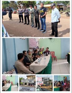 Aksi Demo damai di Jalan Pelajar, Bangko Permata, kecamatan Bangko Pusako, kab. Rokan hilir berakhir damai