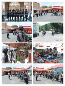 Kapolres Sibolga Pimpin Patroli Srikandi Putri Runduk Polres Sibolga, Cegah Guantibmas