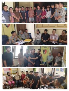 Polsek Sibolga Sambas, Selesaikan Kasus Penganiayaan Dengan Restorative Justice