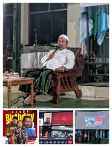 Penuh Haru dan Makna, KH. Ir. Achmad Wahyudi Dikejutkan Perayaan Ulang Tahun ke-57 di Tengah Gelapnya Aula Pesantren
