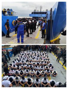 LAGI 100 NARAPIDANA HIGH RISK NARKOBA DIGELANDANG KE NUSAKAMBANGAN