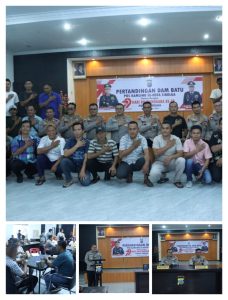 Dalam Rangka Hari Bhayangkara Ke-79 Tahun 2025, Polres Sibolga Laksanakan Lomba Dam Batu