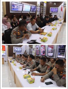 Polresta Banyuwangi Gelar Rapat Koordinasi Pengamanan Wisuda dan Tasyakuran PSHT Tingkat 1*
