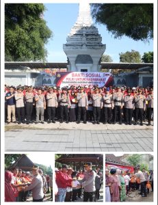 *Polresta Banyuwangi Gelar Bakti Soisal dengan Salurkan 1.500 Paket Sembako Jelang Hari Bhayangkara ke-79*
