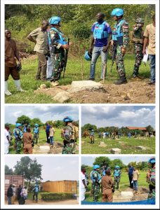 *Recce Visit Satgas Kizi TNI Konga XX-V MONUSCO dalam rangka pemindahan Medical Kontainer untuk Dukung Fasilitas Kesehatan di Wilayah Beni, Mukulia DRC*
