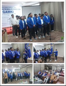 Acara pengukuhan dan pelantikan pengurus DPC GAMKI duri Riau