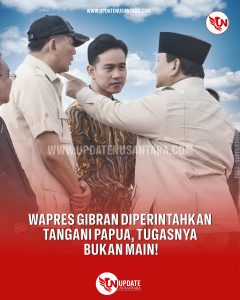 Gibran Direncanakan Berkantor di Papua, Dapat Tugas Khusus dari Presiden Prabowo