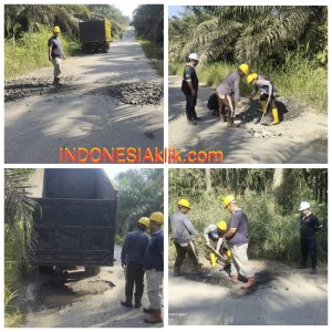 Dengan Pengerjaan Manual, PT KAN Lanjuti Penimbunan Jalan