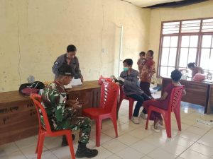Satgas Pamtas RI-RDTL Laksanakan Pengecekan Kesehatan Warga di Desa Naekake B