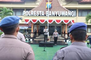 Berlangsung Khidmat, Polresta Banyuwangi Gelar Apel Pasukan Operasi Patuh Semeru 2025*