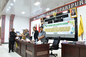 Wakil Bupati Samosir Sampaikan Nota Pengantar Rancangan KUA dan PPAS P-APBD T.A 2025 serta Ranperda RPJMD