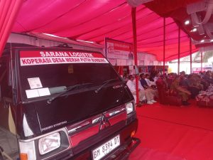 Acara puncak peresmian KOPERASI MERAH PUTIH di seluruh indonesia