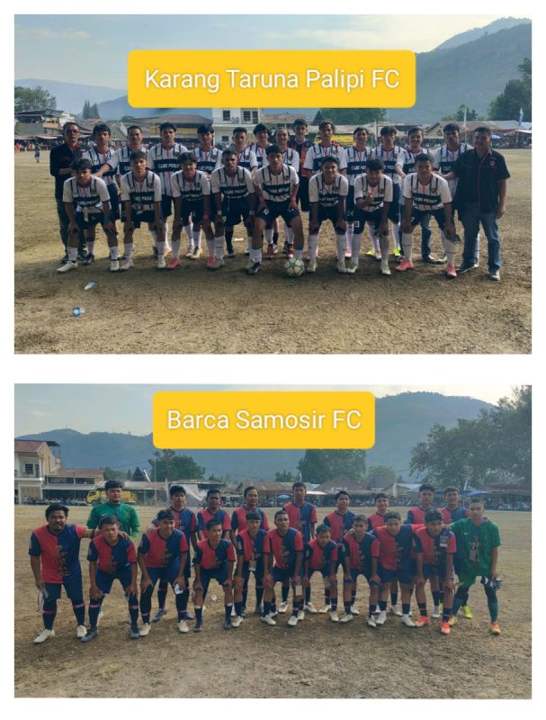 Duel Seru! Karang Taruna Palipi FC dan Barca Samosir FC Berbagi Poin di Laga Kelima Bupati Cup III Samosir