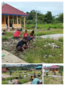 Semangat Pengabdian Prajurit Satgas Yonif 642/Kapuas di Daerah Penugasan