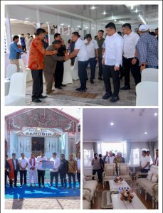 Serah Terima Aset Rumah Dinas Bupati Samosir di Hadiri Pangdam I/BB