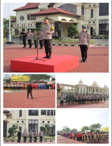 Kapolda Riau Pimpin Apel Kesiapsiagaan Penanggulangan Bencana Asap dan Karhutla di Rohil*