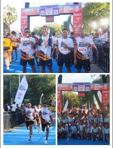 Satgas Pamtas Sektor Barat Yonarhanud 15/DBY Ikut Sukseskan Wini Border Run 2025