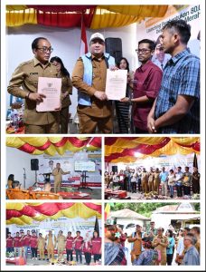 PRESIDEN RI LAUNCHING KELEMBAGAAN KDMP SECARA NASIONAL, BUPATI SAMOSIR MINTA SELURUH KOPERASI SEGERA BEROPERASI