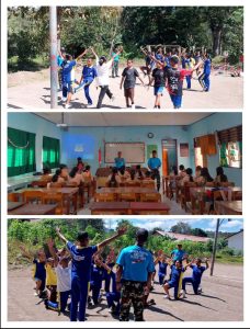 Satgas Pamtas Gelar Wasbang dan Latihan Kepemimpinan di SMP Swasta Putri ST. Xaverius