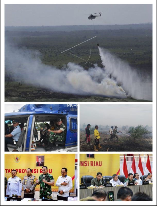 Pangdam I/BB Hadiri Rakornas Pengendalian Karhutla, Siap Wujudkan Riau Bebas Asap