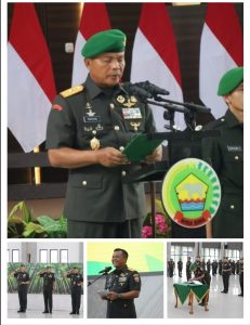 Penuh Makna, Danrem 031/WB Gelar Sertijab dan Tradisi Korps Dandim 0313/KPR dan Dandim 0322 /Siak