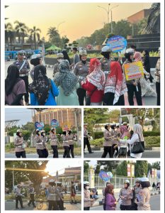 Masyarakat Apresiasi Polisi Lalu Lintas Hadirkan Edukasi Humanis di CFD Pekanbaru*