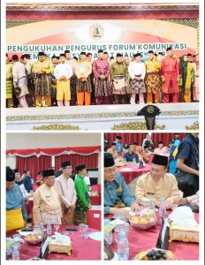 Perkuat Marwah Melayu Riau, Bupati Rohil Bistamam Hadiri Pengukuhan Pengurus FKPMR*