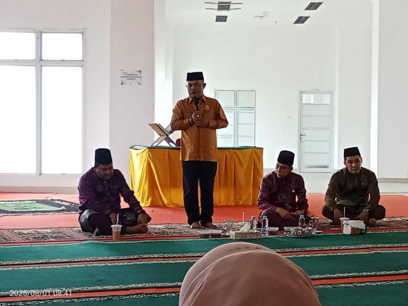 Kegiatan Tausyiah Kantor Diskominfotik Rohil, Bangun Kekompakan dan Silaturahmi*