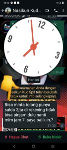Waspada,Nomor Sekretaris KUD Murah Rejeki Sedang di Bajak Atau kena Hecker 