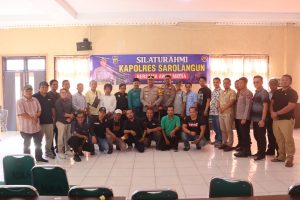 Silaturahmi Dengan Awak Media, Kapolres Sarolangun : Mari Bersinergi Menciptakan Sarolangun Yang Sejuk Aman Dan Kondusif.*