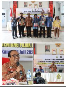 Wakil Bupati Samosir Pimpin High Level Meeting TP2DD, Evaluasi Perda No. 1 Tahun 2024 tentang Pajak dan Retribusi Daerah