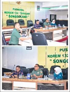 Gerakan Pangan Murah, Korem 132/Tdl Bersama Bulog Dorong Stabilitas Harga Beras di Wilayah Sulteng