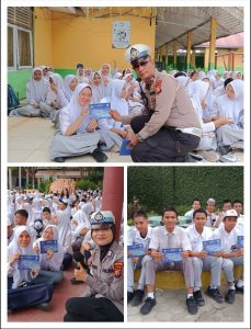 Ditlantas Polda Riau Gelar Police Goes to School & Green Policing di SMAN 12 Pekanbaru*