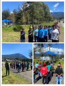 Satgas Yonif 700/WYC Latih Siswa SMA Negeri 1 Ilaga, Siap Rebut Juara Lomba Gerak Jalan Kabupaten Puncak