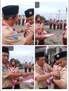 Tepat Hari Pramuka ke-64, Babinsa Koramil 0111/Pagelaran Kodim 0601/Pandeglang Raih Penghargaan Lencana Pancawarsa I*