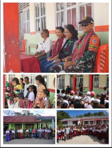 Yayasan JPCC Gelar Program Edukasi dan Pembagian Sepatu untuk Anak Bersama Satgas Pamtas RI-RDTL Sektor Barat