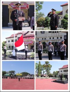 *Suasana Penuh Khidmat Peringatan Hari Kemerdekaan ke 80 RI Tahun 2025 Polres Rohil*