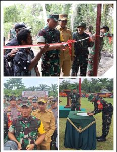 Wujudkan Kebersamaan TNI dan Rakyat, Danrem 031/Wira Bima Tutup TMMD Ke -125 di Kabupaten Rohil