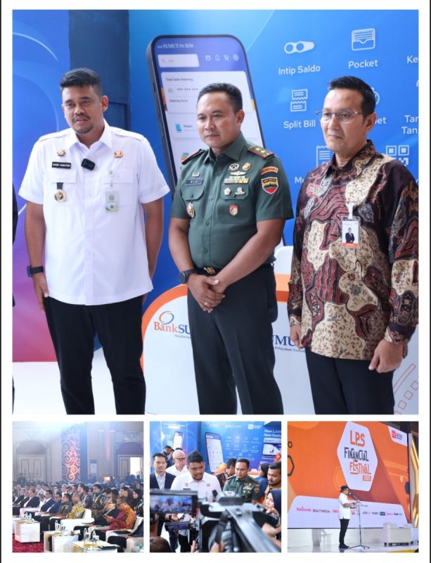Pangdam I/BB Saksikan LPS Financial Festival 2025, Ribuan Peserta Serbu Regale Medan