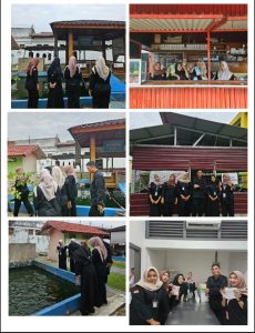 Antusias Mahasiswa KKP Melihat Kegiatan Program Kemandirian WBP Lapas Pekanbaru