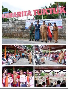 MAKAM RAJA SIDABUTAR DIRENOVASI, BUPATI SAMOSIR APRESIASI PERHATIAN KELUARGA BESAR SABAM SIRAIT DAN SIAP KERJASAMA