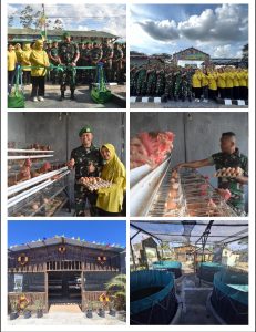 Yonif 125/SI’MBISA Optimalkan Lahan Kosong Dukung Penuh Program TNI Angkatan Darat*