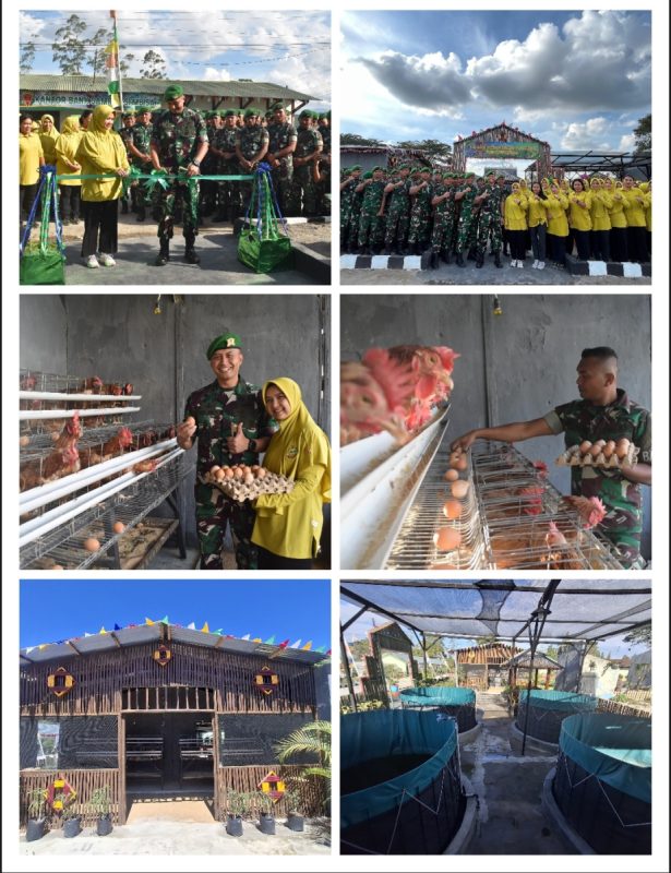 Yonif 125/SI’MBISA Optimalkan Lahan Kosong Dukung Penuh Program TNI Angkatan Darat*