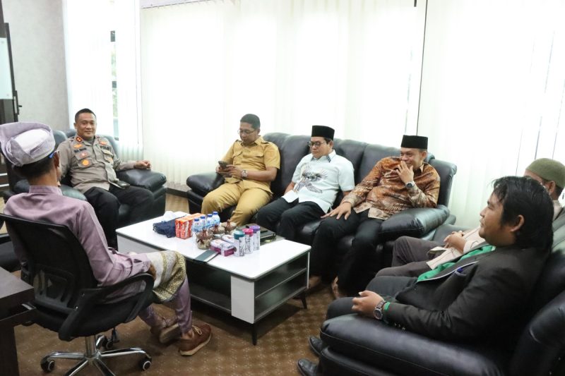 LAMR, Bupati, MUI, Tokoh Agama, Tokoh Masyarakat dan Mahasiswa, “Deklarasi 5 Poin Ini Jaga Kedamaian Negeri Seribu Kubah