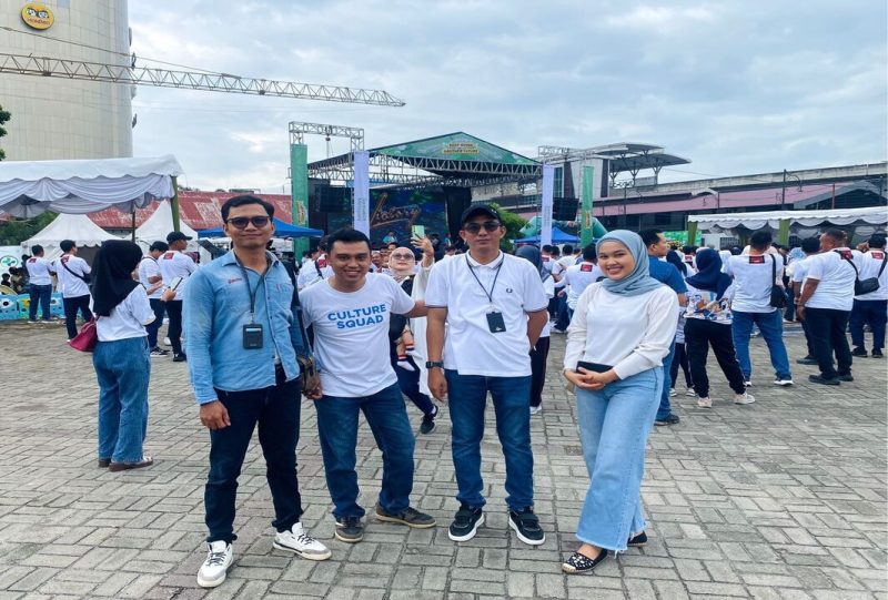 Hadiri Perayaan HUT KAI Divre 1 Sumut, BRI Medan Puti Hijau Tawarkan Produk BRIguna ke Ribuan Pekerja