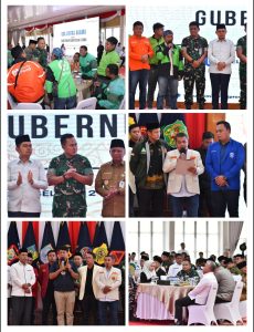 Pangdam I/BB Hadiri Doa Lintas Agama, Sapa Ojol hingga Pemuka Agama