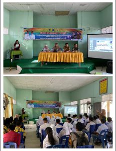 Kapolsek Iptu Bahagia Ginting Jadi Narasumber Sosialisasi P4GN di SMA Negeri 3 Bangko Pusako 