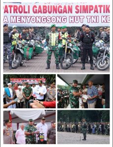 Pangdam I/BB Pimpin Apel Patroli Gabungan untuk Indonesia Damai