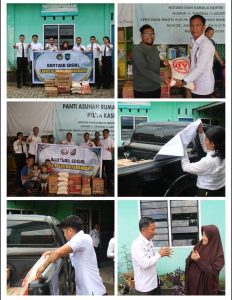Berbagi Kasih, Membangun Harapan : Lapas Pekanbaru Gelar Baksos di 2 Panti Asuhan
